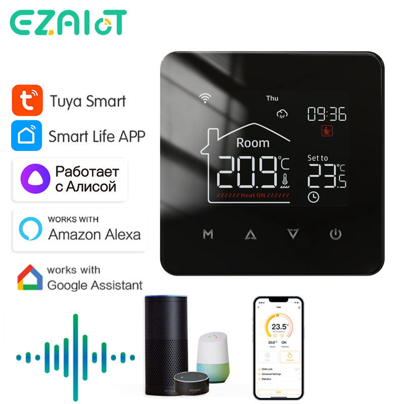 Wifi tuya casa inteligente ter - Smart Home Thermostat avaliação e preço