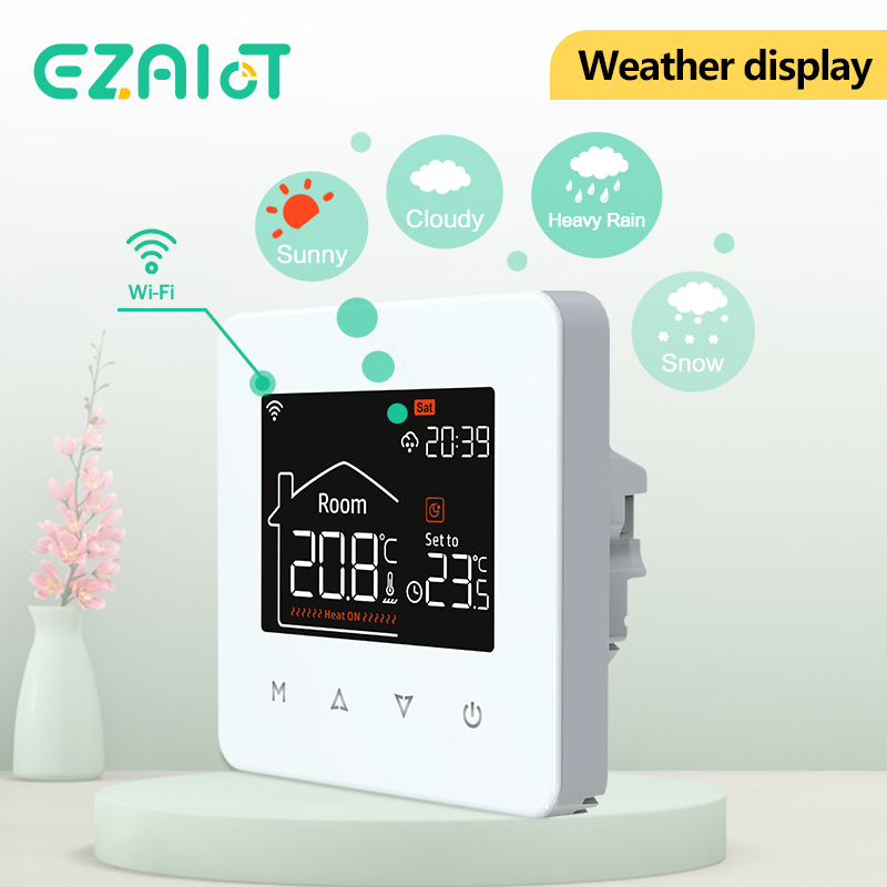 Wifi tuya casa inteligente ter - Smart Home Thermostat avaliação e preço