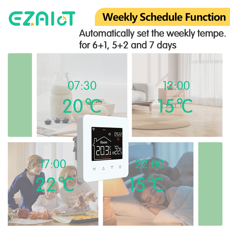Wifi tuya casa inteligente ter - Smart Home Thermostat avaliação e preço