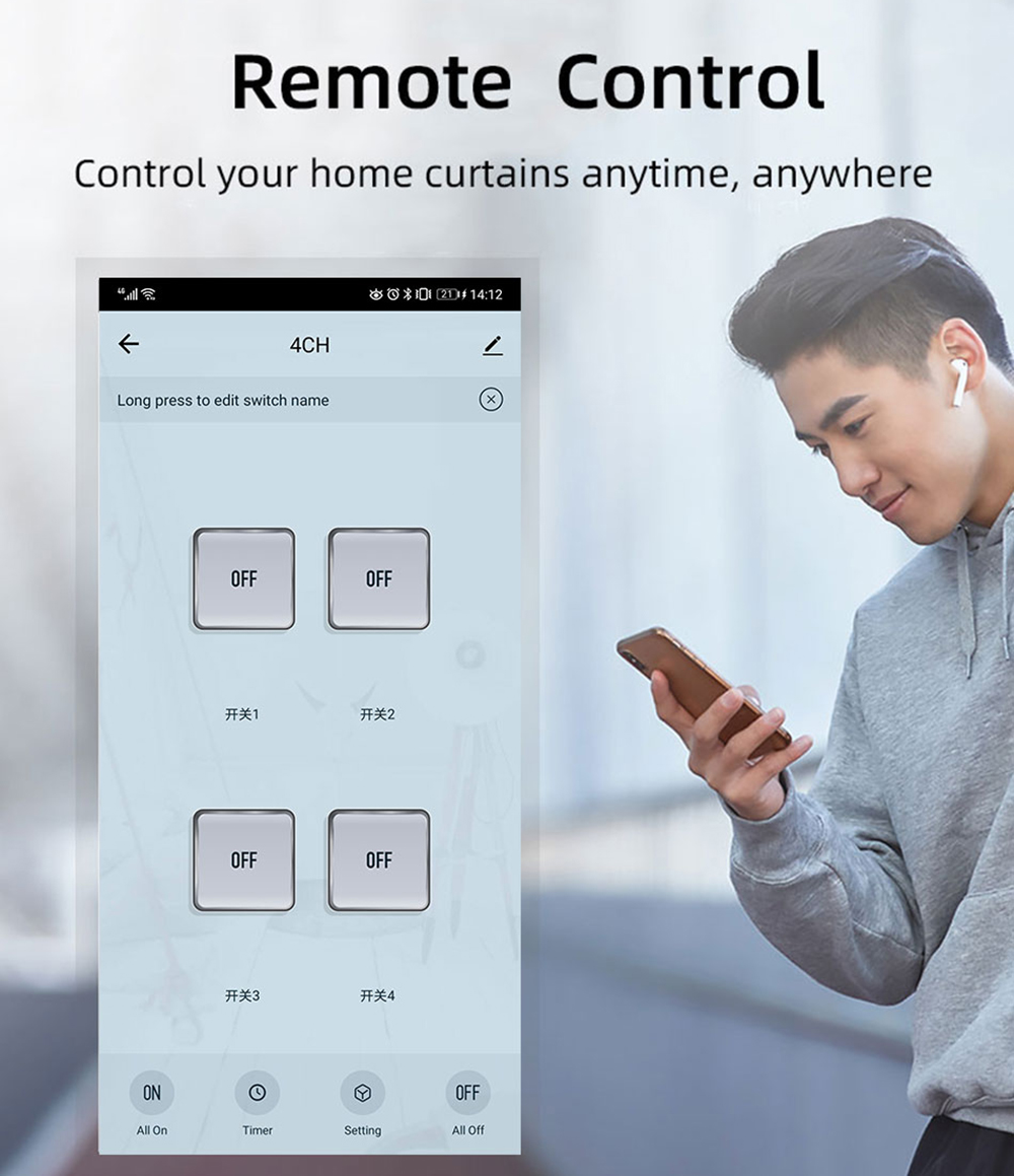 Módulo de Relé Tuya 4 Canais Z - Smart Home System avaliação e preço