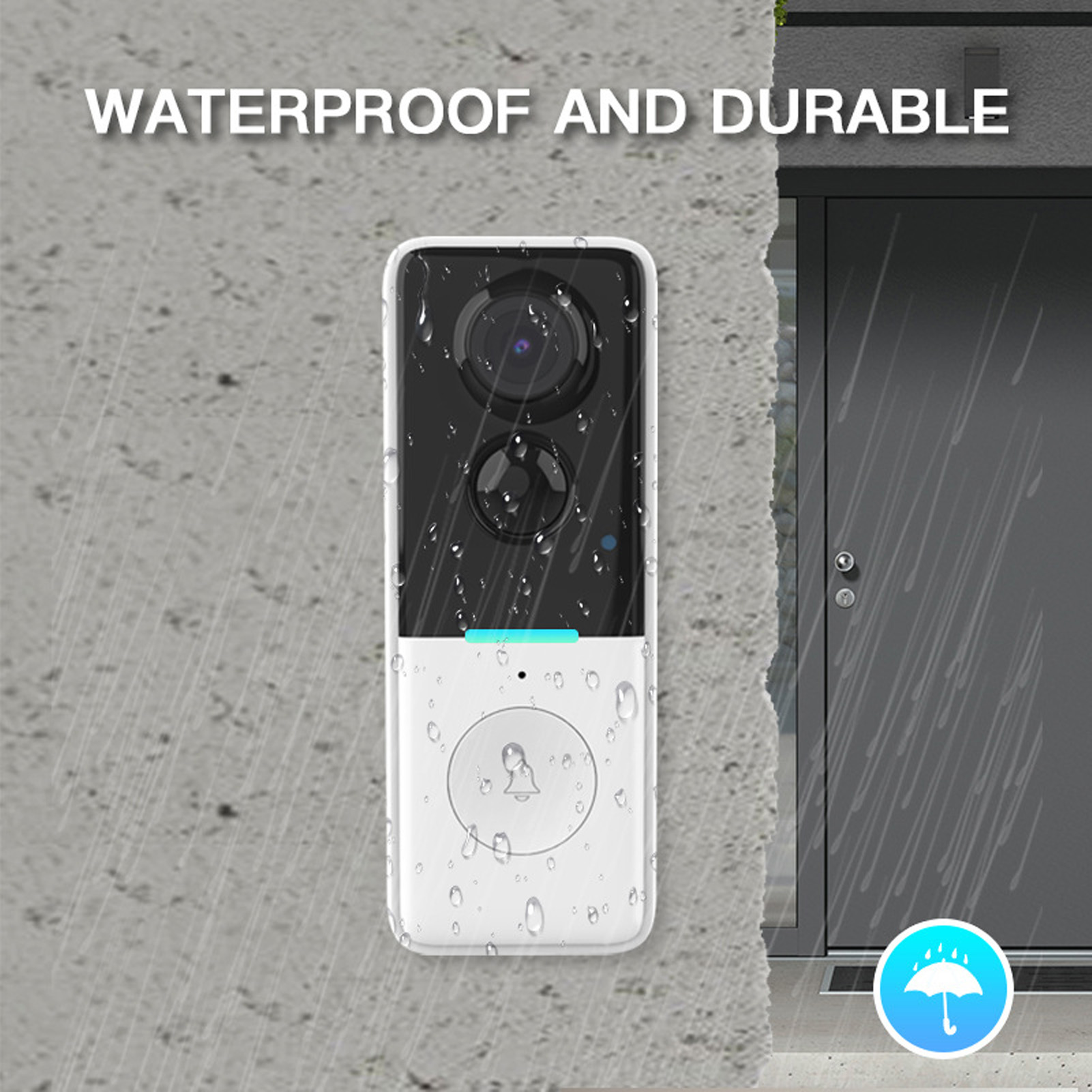 Campainha inteligente com câme - Smart Home Video Doorbell App avaliação e preço
