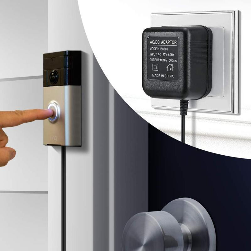 18v ac transformador carregado - Smart Home Video Doorbell avaliação e preço