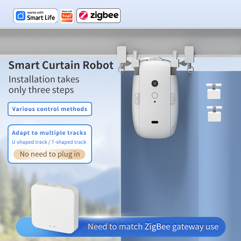 Zigbee inteligente cortina dri - Smart Home Automation avaliação e preço
