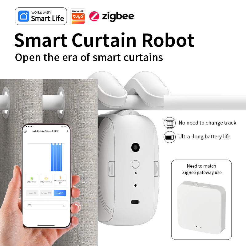 Zigbee inteligente cortina dri - Smart Home Automation avaliação e preço
