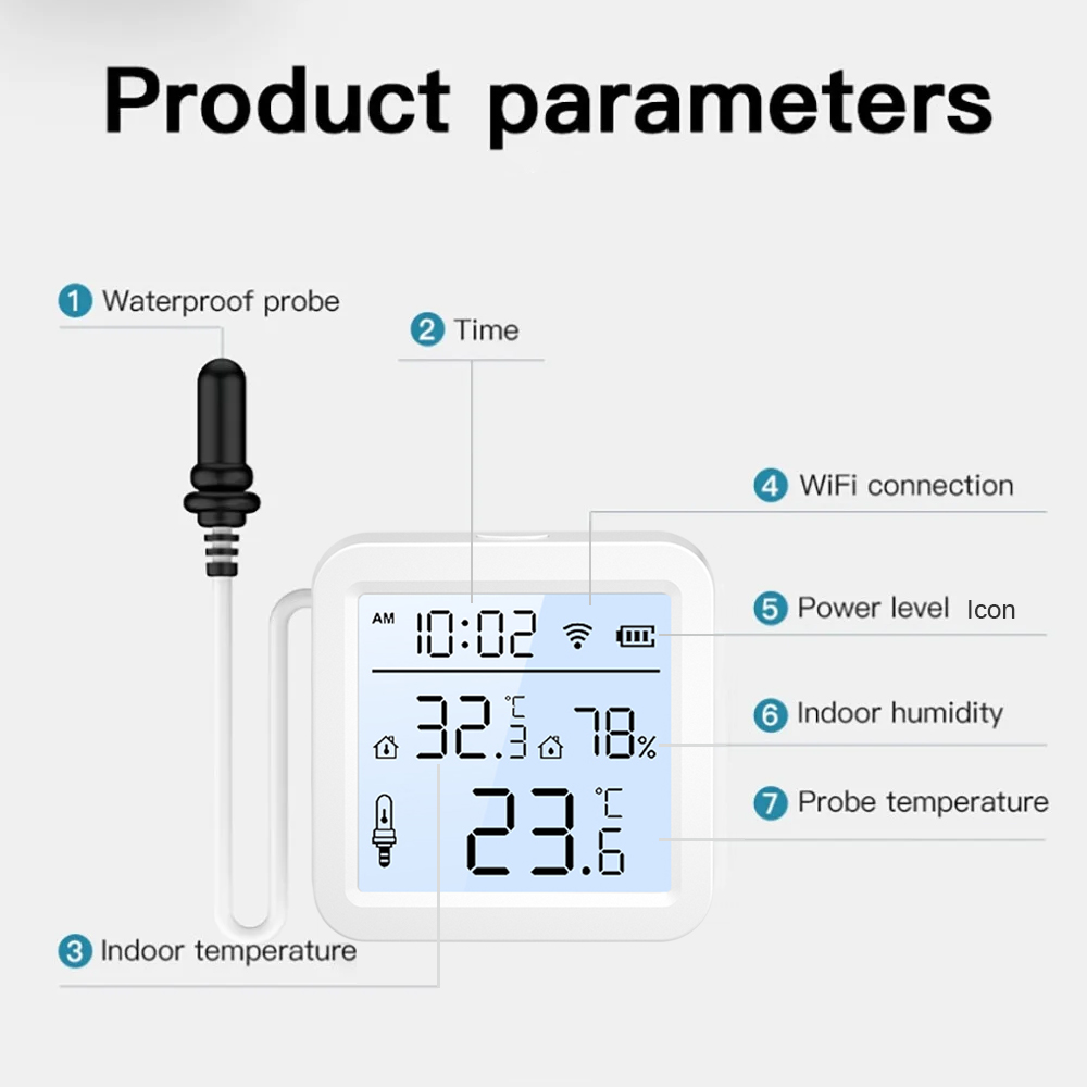 Sensor de Umidade e Temperatur - Smart Home Outdoor avaliação e preço