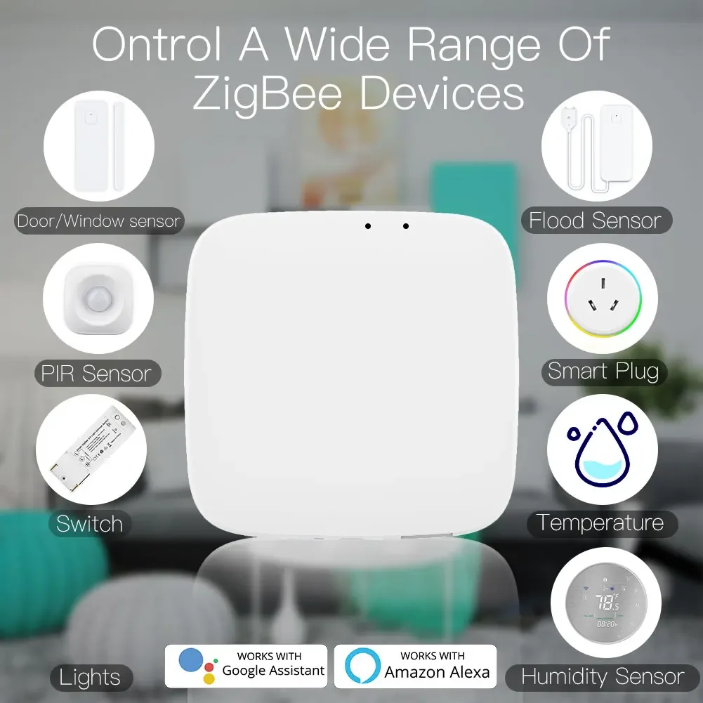 Tuya zigbee 3.0 hub de gateway - Smart Home Zigbee 3.0 avaliação e preço