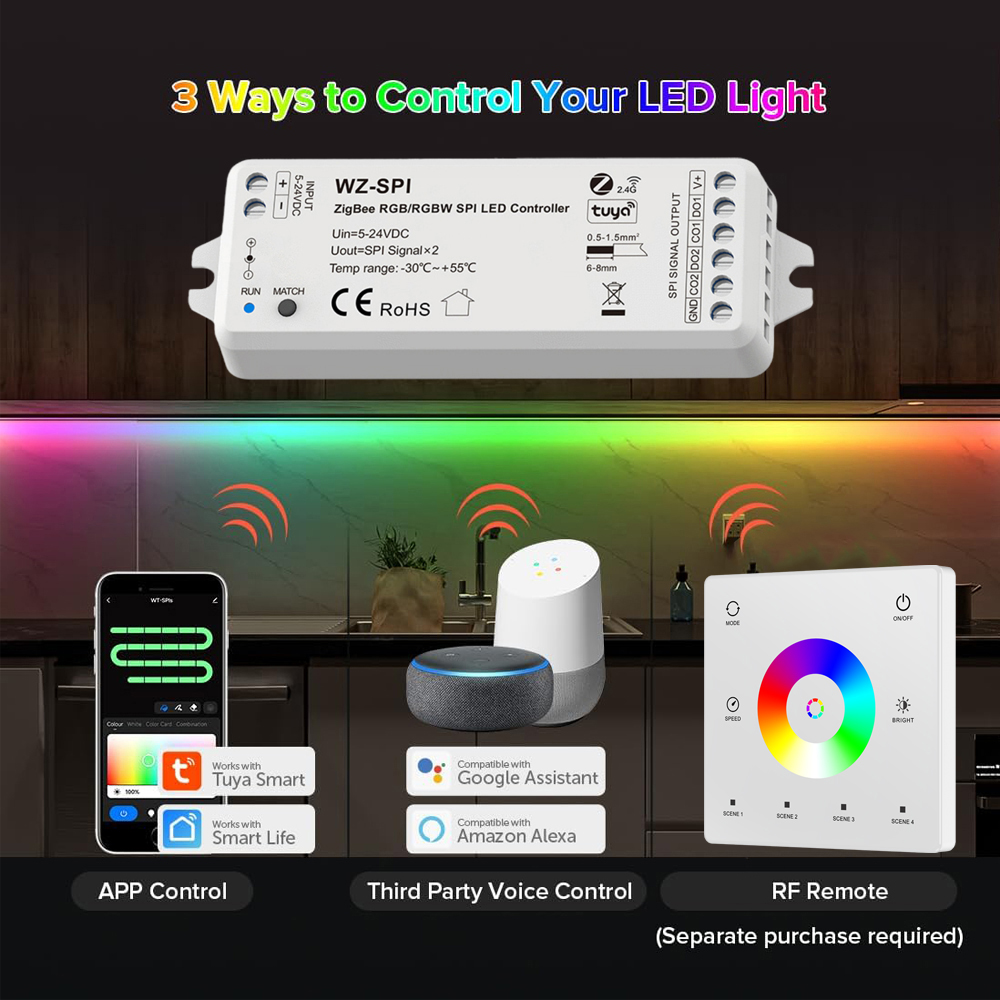 Controlador LED CENFAYA ZigBee - Smart Home Llm avaliação e preço