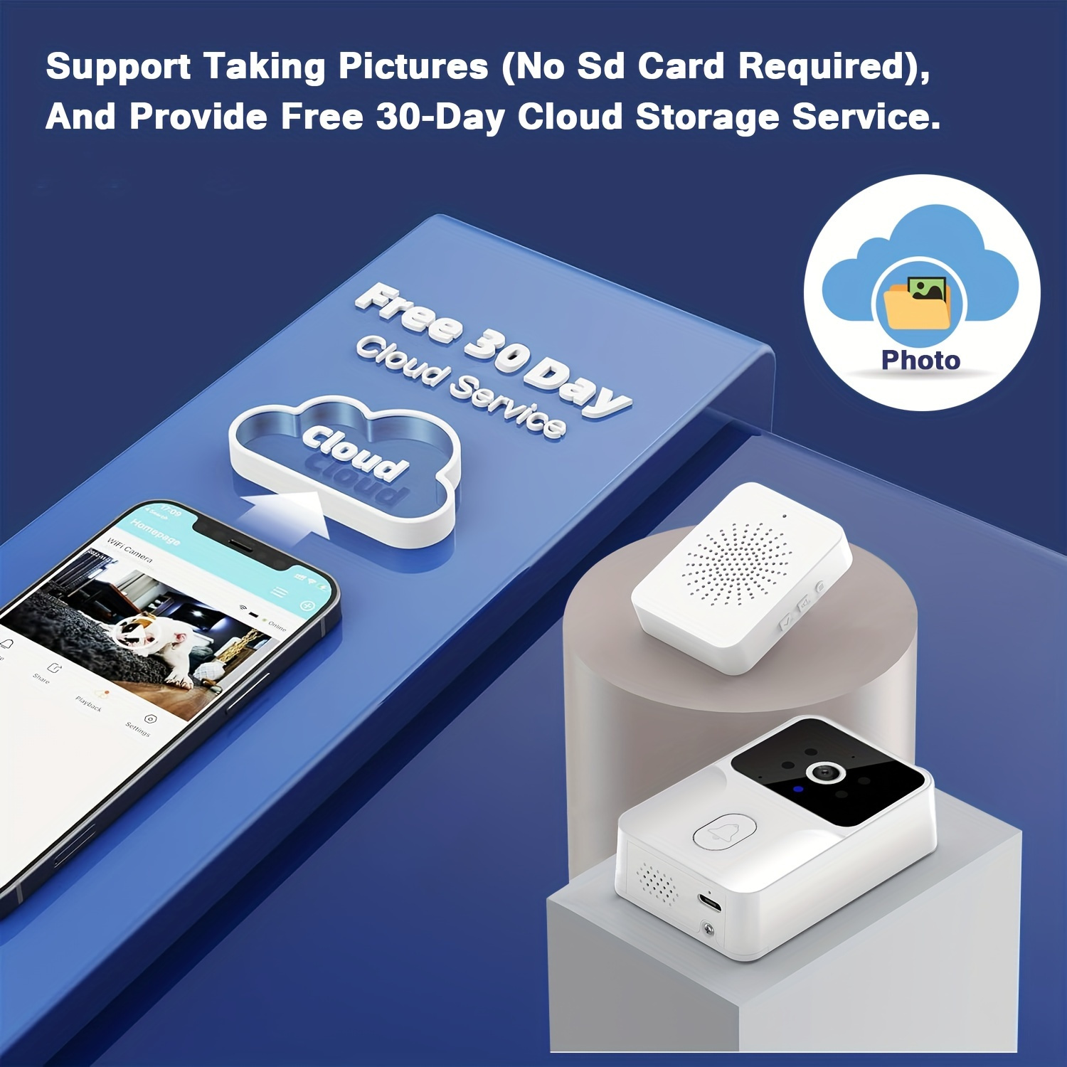 Campainha de Vídeo Inteligente - Smart Home Video Doorbell avaliação e preço